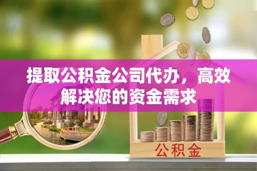 惠城提取公积金公司代办，高效解决您的资金需求