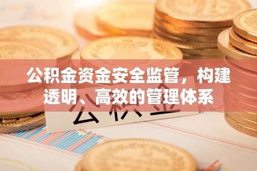 惠城公积金资金安全监管，构建透明、高效的管理体系