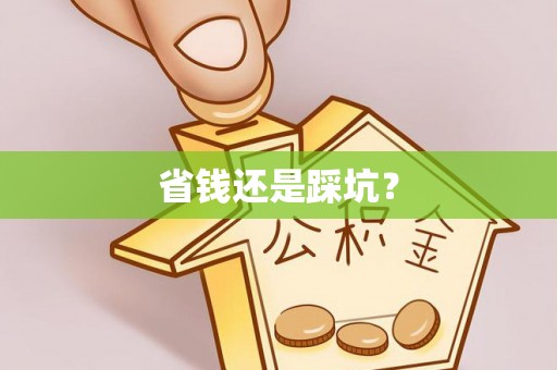 惠城省钱还是踩坑？