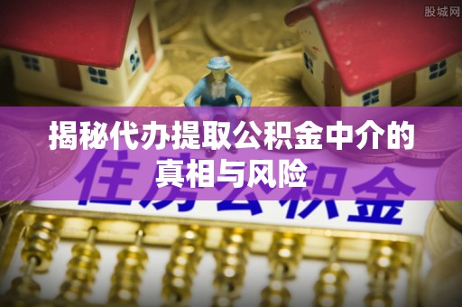 惠城揭秘代办提取公积金中介的真相与风险