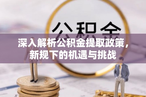 惠城深入解析公积金提取政策，新规下的机遇与挑战