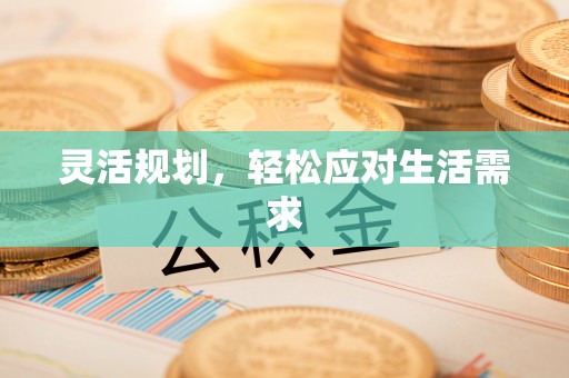 惠城灵活规划，轻松应对生活需求