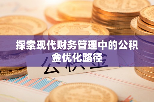 惠城探索现代财务管理中的公积金优化路径