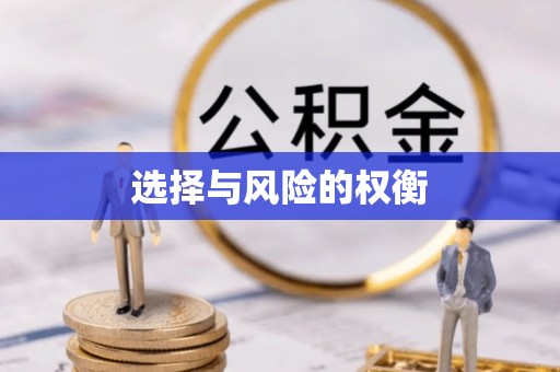 惠城选择与风险的权衡