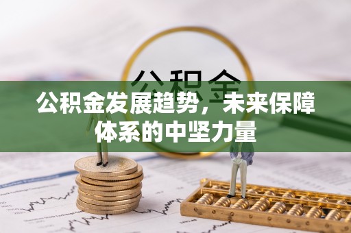 惠城公积金发展趋势，未来保障体系的中坚力量
