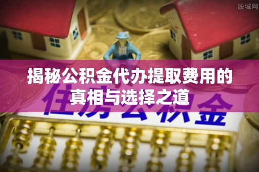 惠城揭秘公积金代办提取费用的真相与选择之道