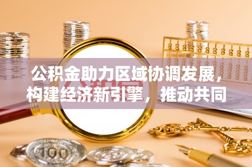 惠城公积金助力区域协调发展，构建经济新引擎，推动共同富裕