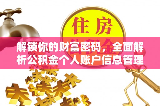 惠城解锁你的财富密码，全面解析公积金个人账户信息管理与优化