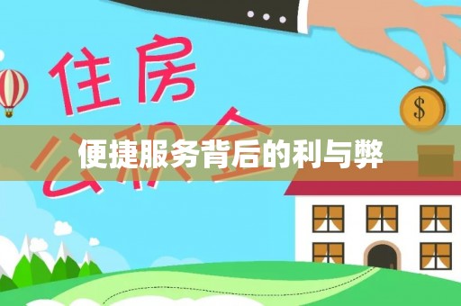 惠城便捷服务背后的利与弊
